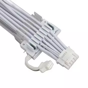 Удлинительный кабель PCIe 5.0 AGRB 16-контактный(12+4) Мужчина 3x8(6 + 2) Удлинительный кабель с женским наконечником для