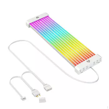 Удлинительный кабель питания RGB для ПК с магнитным креплением Гибкая светодиодная лента 24P 3x8P