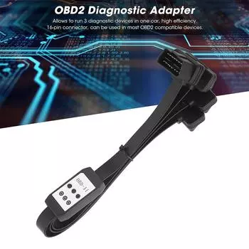 Удлинительный кабель-разветвитель для 3 OBD 2 1 для 3 OBD 2 Extension 3 OBD 2 3 OBD 2 Extension 16-контактный разъем