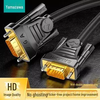 Удлинительный кабель Shanze VGA - 10-метровый компьютерный видеовыходной кабель, доступен в длинах 3 м, 5 м, 10 м, 15 м male to male, 1m