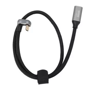Удлинительный кабель типа C Professional USB3.2 Gen2 10 Гбит/с USB C Male to Female Data Cable Supports OTG 50cm / 19.7in