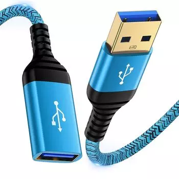 Удлинительный кабель USB 3.0 1,83 м 5 Гбит/с высокоскоростная передача данных AbcPow удлинитель USB3.0 стандартный тип A папа - тип A мама удлинительный шнур нейлон