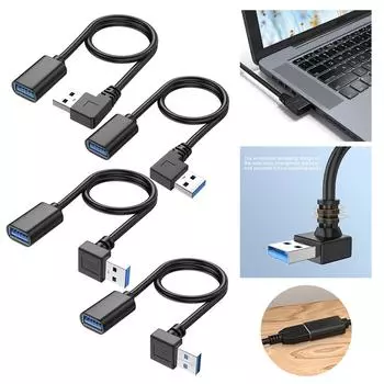 Удлинительный кабель USB Удлинительный кабель USB 3.0 Удлинительный кабель USB-папа-мама для USB-флеш-накопителя Кардридера Мыши 30