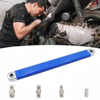 Удлинительный ключ с нулевым смещением, простой в использовании, прочный многофункциональный удлинительный ключ, инструмент для технического обслуживания автомобиля 1pc