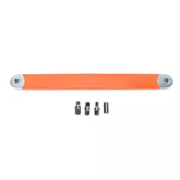 Удлинительный ключ со смещением 15,4 дюйма, нулевой градус, алюминиевый сплав, удлинительный ключ с узким охватом для небольших