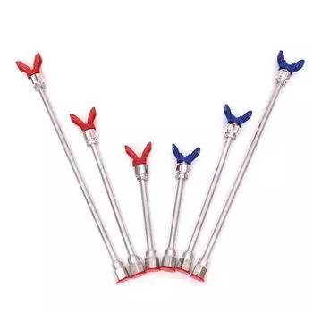 Удлинительный стержень распылителя, инструмент для безвоздушного распыления краски, удлинитель наконечника пистолета-распылителя 5(50CM Red)