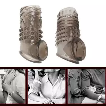 Удлинитель пениса Увеличитель Петухи Удлинитель пениса Кольца Увеличить Утолщение Презерватив Дилдо Пенисы Насос 1