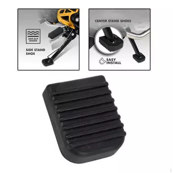 Удлинитель пластины для подножки мотоцикла, аксессуар для противоскользящего крепления, компонент боковой подставки