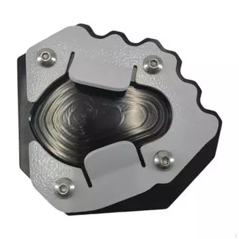 Удлинитель подножки для мотоцикла, простая установка, прочные и легкие замены для Tiger чёрный