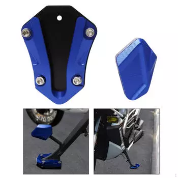 Удлинитель подставки для мотоцикла, расширитель пластины-удлинителя, поддерживающий коврик для Shengshi 368G Blue