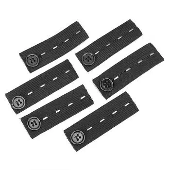 Удлинитель ремня с пряжкой, регулируемый пояс для беременных, удлиняющая кнопка, эластичная удлиняющая кнопка, черная чёрный