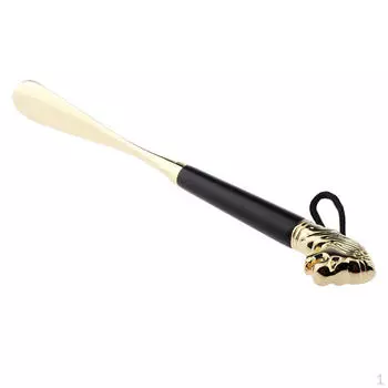 Удлинитель руки Длинный металлический рожок для обуви Рожок для обуви с головой льва 32 см