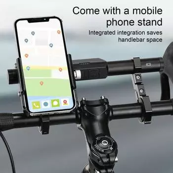 Удлинитель руля велосипеда, 6 режимов, регулируемый, легкий, водонепроницаемый, удлинитель руля велосипеда