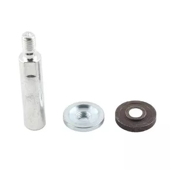 Удлинитель шатуна угловой шлифовальной машины с многоцелевой резьбой и удлинительным валом для роторной полировальной машины