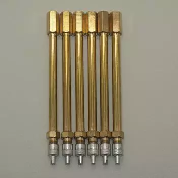 удлинитель штока для накачивания автомобильных шин, удлинительная трубка для балансировки одноколесного велосипеда, аксессуары для транспортных средств, насадка для накачивания, медный удлинитель