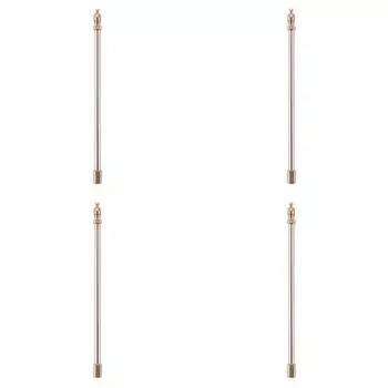 - Удлинитель штока клапана для накачивания шин 200 мм, латунь для пароходов, мотоциклов, траков