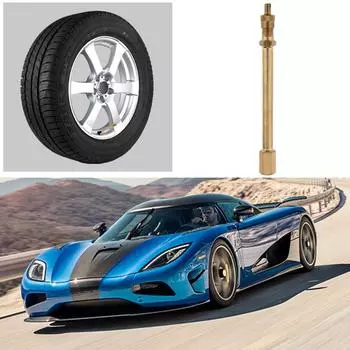 Удлинитель штока клапана Schrader, латунный адаптер для удлинителя штока клапана шины, инструмент для грузовиков, автомобилей, скутеров, горных велосипедов, мотоциклов M5J0