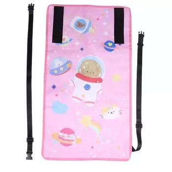 Удлинитель сиденья для малышей в самолете, портативный гамак для ног в самолете, подставка для ног для детей, подставка для ног в самолете, кровать для малышей синий