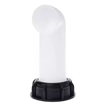 Удлинитель сливного бака для воды IBC на 1000 л, выпускной шланг, адаптер клапана с внутренней резьбой