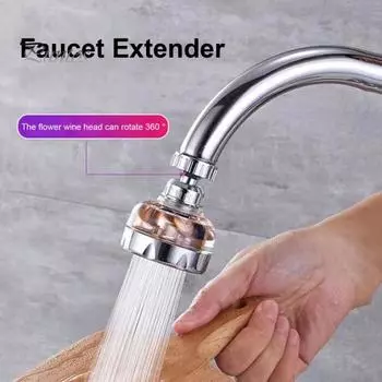 Удлинитель смесителя, экономия воды под высоким давлением, аксессуары для раковины, адаптер насадки для смесителя без брызг для кухни