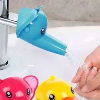 Удлинитель смесителя Мультяшный стиль детской раковины для мытья рук