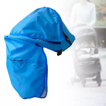 Удлинитель солнцезащитного чехла для детской коляски, солнцезащитный козырек, коляска для красный