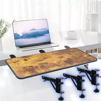 Удлинитель стола Super Stable Upgrade 3 WiViVi Складной зажим для расширения стола Модернизированный лоток для клавиатуры Удлинитель стола Снимает усталость Легко устанавливается Локоть