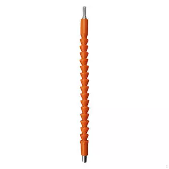 Удлинитель сверла-отвертки для мебели, электрических шкафов красный