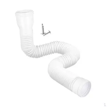 Удлинитель водосточной трубы для улучшения отвода воды белый