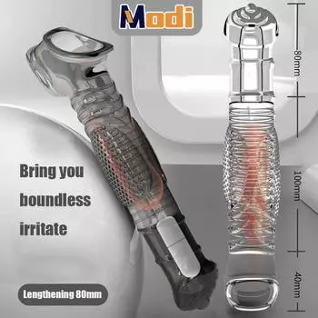 Удлинители для пениса Презервативы Задержка увеличения члена Вибраторы Кольцо для пениса Вибрационный чехол для пениса Секс-игрушки для мужчин18