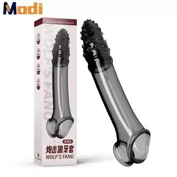 Удлинители пениса Презервативы для мужчин Задержка увеличения клитора Кольцо для пениса Вибрационный чехол для пениса Секс-игрушки для мужчин