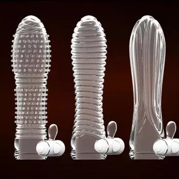 Удлинители презервативы пенис рукав мужской увеличение мужчины задержка спрей клитор массажер кольцо для пениса вибрирующий чехол секс игрушки General style