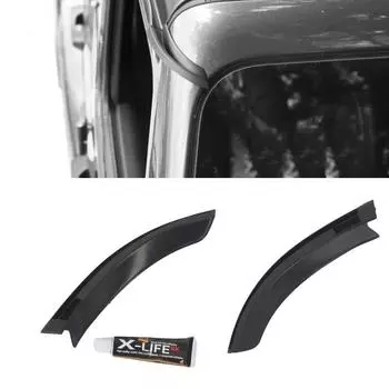 Удлинители водосточных желобов для крыши автомобиля для Jeep Wrangler JK 2007-2017 JL Gladiator JT 2018-2024 Аксессуары для водосточных желобов на крышу автомобиля