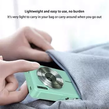 Удобная 44-мегапиксельная простая установка Детская камера Цифровой подарок с распознаванием лиц розовый