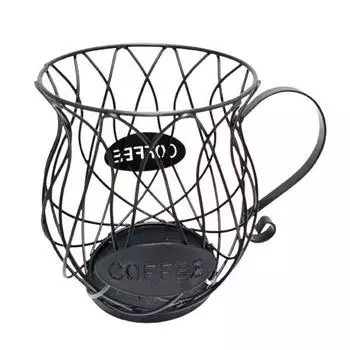 Удобная, экономящая место, моющаяся, многоразовая кружка, корзина для хранения фруктов, корзина для хранения серебряный