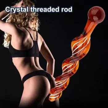 Удобная анальная игрушка для взрослых, стеклянная секс-игрушка, гладкая, изысканный расширитель-стимулятор для мужчин