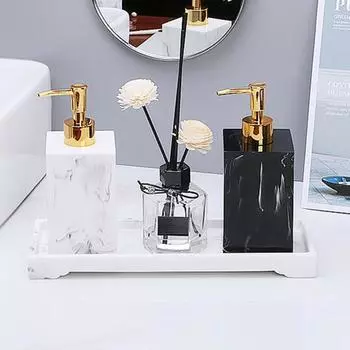 Удобная бутылка для дезинфицирующего средства для рук на 500 мл, пустая многоразовая пресс-бутылка для хранения, тип бутылка для лосьона A