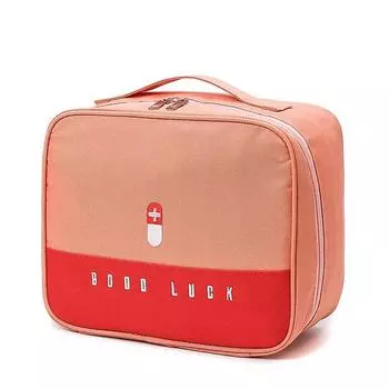 Удобная для переноски медицинская сумка, запасные бытовые принадлежности для экстренной помощи, автомобильная медицинская сумка, большая вместимость, сумка для хранения лекарств серый