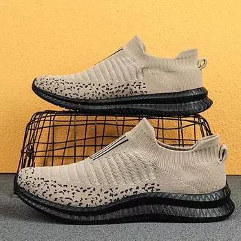 Удобная дышащая тканая мужская обувь, модные износостойкие кроссовки, повседневная спортивная обувь для мужчин 38 дубильная кора