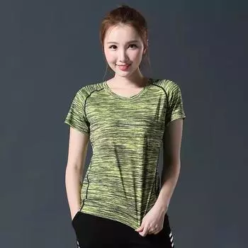 Удобная футболка Ice Silk, женские летние футболки с коротким рукавом, скользящий материал, женские тренировочные сетчатые быстросохнущие топы M темно серый