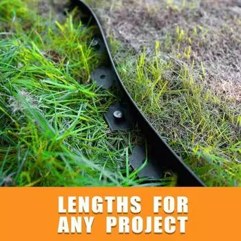 Удобная гибкая изоляция, гибкая 5 см x 10 м, пейзаж, двор, цветочная клумба, окантовка, забор, садовые аксессуары, садовая террасная доска коричневый