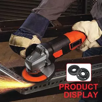 Удобная и эффективная угловая шлифовальная машина с резьбой M16, внутренняя наружная фланцевая гайка, пластина из углеродистой стали, зажимы для шин, 2,2 см, внутренняя
