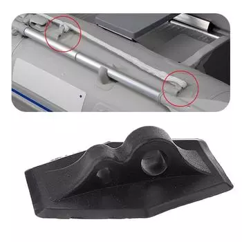 Удобная и надежная пряжка для тросов для водных судов. Легкая установка и снятие. Подходит для резиновых лодок. серый