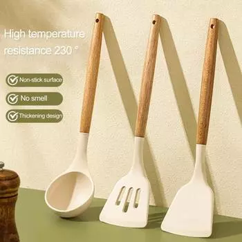 Удобная кухонная лопатка, пищевая посуда без заусенцев B