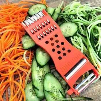 Удобная кухонная многофункциональная терка для овощей и фруктов, инструмент для нарезки ломтиков