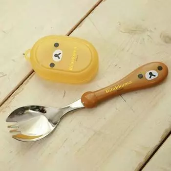 Удобная ложка для формы лица Rilakkuma, разные цвета, 1 шт., 1 шт.