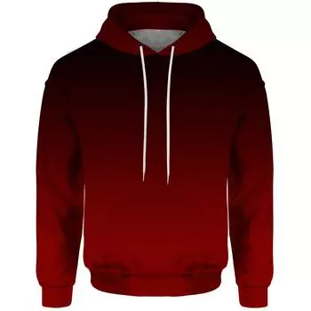 Удобная мужская толстовка с капюшоном, 3D цифровая печать, толстовки и свитшоты для пар, классический однотонный цвет, новый стиль 2024 года S