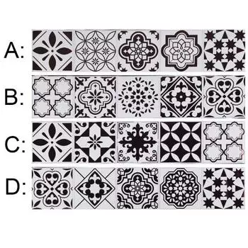 Удобная наклейка на стену, водонепроницаемая, двухцветная, износостойкая, скандинавская. C