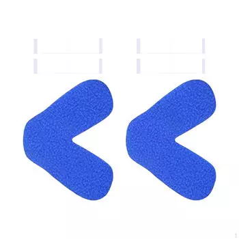 Удобная носовая подушка для предотвращения утечек, красной отметки, давления на переносицу, можно обрезать Dark Blue 2Pcs