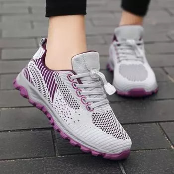 Удобная обувь для ходьбы Повседневная обувь Кроссовки с мягкой подошвой для людей среднего и пожилого возраста Спортивная обувь 36 чёрный